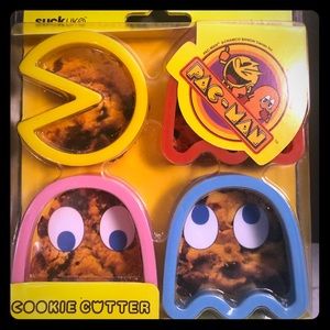 PAC-Man cookie cutters, Brand New